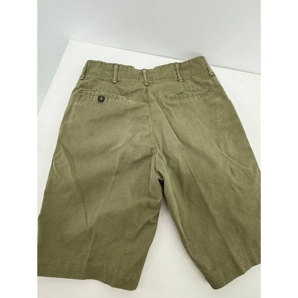 Vintage 60s 70s Boy Scouts BSA Uniform Shorts Camp Hiking Distressed Youth READ